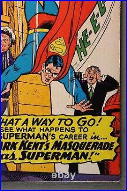 Action Comics #331 1965 Clark Kent's Masquerade as Superman! Nice