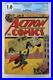Action Comics #33 CGC 1.0 FR DC 1941 Superman! ORIGIN Mr. America