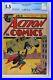 Action Comics #33 DC 1941 CGC 5.5 Origin of Mr. America Superman