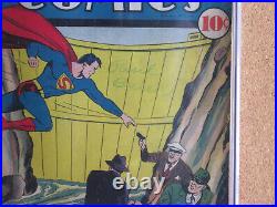 Action Comics #34 CGC 4.5 (1941 DC comics) Superman Jerry Siegel Golden Age