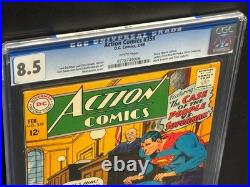Action Comics #359 CGC 8.5 VF+ The People vs. Superman! SEE BACK OF CASE