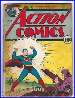 Action Comics #35 Three Aces