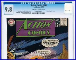 Action Comics #368 CGC 9.8 (Oct 1968, DC) Mr. Mxyzptlk cameo Off W to White