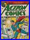Action Comics #36 F/VF 7.0 Classic Robot Cover Rich Deep Cover Colors Gorgeous