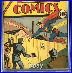 Action Comics #37 (DC 1941) CGC 6.5 Congo Bill & Golden Age Superman Comic