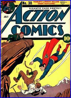 Action Comics #38 Golden Age DC 0.5