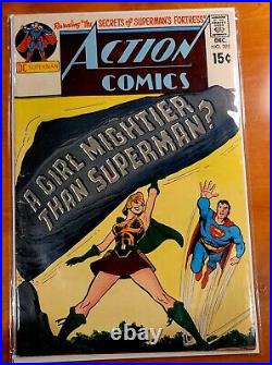 Action Comics #395 DC 1970 Bronze Age Issue CGC NM 9.0