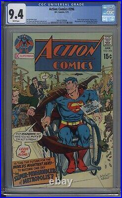 Action Comics # 396 CGC 9.4 White Pages