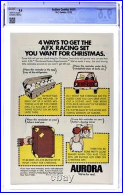 Action Comics #419 CGC 9.6 1972 0700478012 1st app. Human Target