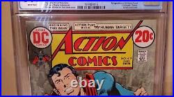 Action Comics #419 Cgc 9.8 Neal Adams Cover Superman Rare And Stunning Book