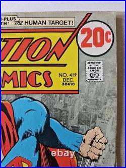 Action Comics #419 (DC 1972)Vg+? Rare/Key? Please Look At Pics