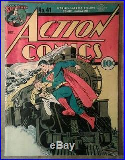 Action Comics #41 (Oct 1941, DC) Superman