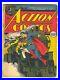 Action Comics 41 VG- classic Superman train cover 1941