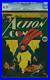 Action Comics #42 CGC 4.0 DC 1941 1st Vigilante! Key Golden! Superman! K7 cm fix