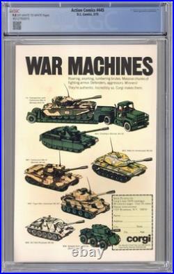 Action Comics #445 CGC 9.8 1975 4512793015