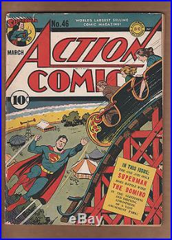 Action Comics #46 1942 FN/VF! WOW