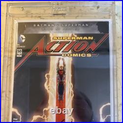 Action Comics #50 SIGNED BY HENRY CAVILL WITH COA (DC Comics 2016)