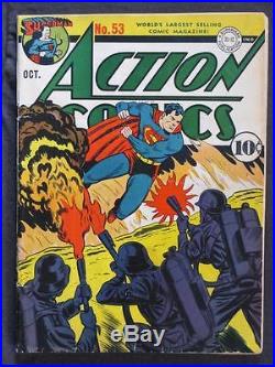 Action Comics #53 DC 1942 Superman Check out all of our Comic Books for SALE