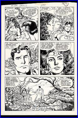 Action Comics #600 Art John Byrne George Perez Superman Romances Wonder Woman