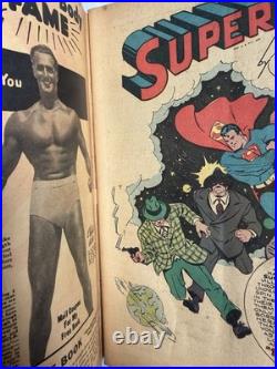 Action Comics #62 1943 Classic Superman War Cover