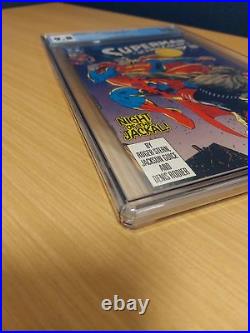 Action Comics #683 CGC 9.8 11/92 White Pages Doomsday Cameo on Last Page