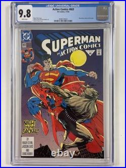 Action Comics #683 CGC 9.8 Doomsday Cameo