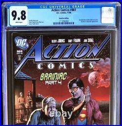 Action Comics #869 (2008) CGC 9.8 Recalled Beer Cover Edition DC Comic