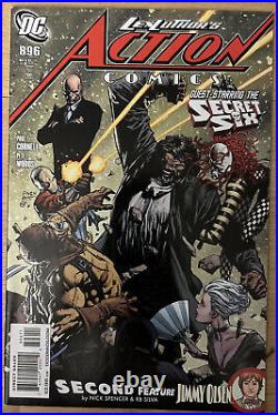 Action Comics 896 Cornell Story, Woods Art Lex Luthor Secret Six Scandal Savage