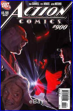 Action Comics #900 Original Cover Art Alex Ross Action Comics #1 Cvr Swipe