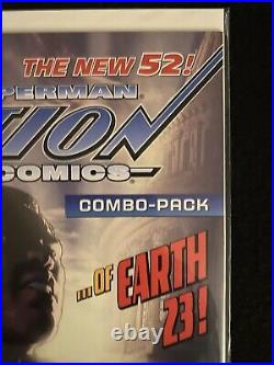 Action Comics #9 New 52 ComboPack Edition+Variant 1st Full App Calvin Ellis
