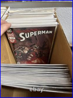 Action Comics And Superman Lot Of 50 Books