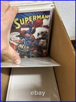 Action Comics And Superman Lot Of 50 Books