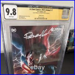 Action Comics Annual 2023B NM 2024 Stock Image JSA CGC 9.8 signed