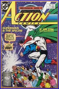 Action Comics Comic Book #596 Superman Spectre App John Byrne Keith Williams