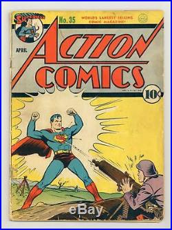 Action Comics (DC) #35 1941 FR 1.0