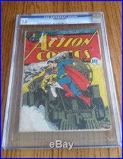 Action Comics (DC) Superman #41 1941 CGC 1.8