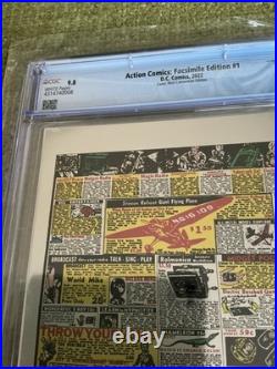 Action Comics Facsimile Edition #1 (2022) CGC 9.8 NYCC Foil Variant