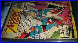 Action Comics Issue 252 May 1959 Cgc 3.0 Silver-age 1st Supergirl