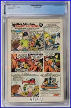 Action Comics Issue# 432 DC Comics 1974 CGC Graded 6.5 Comic Book Toyman Appear