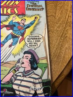 Action Comics No 188. Superman. January 1954 Golden Age DC comic Acceptable Rare