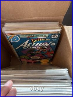 Action Comics Superman Comic Book Lot 101 Books