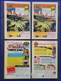 Action Comics (dc) 4-book Lot! Silver Age! (1961-1969) All Superman! & Supegirl