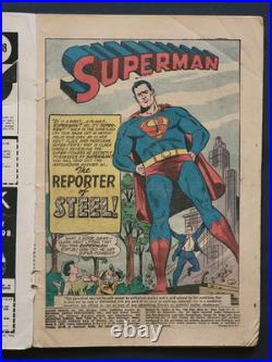 Action Comics (dc) 4-book Lot! Silver Age! (1961-1969) All Superman! & Supegirl