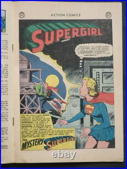 Action Comics (dc) 4-book Lot! Silver Age! (1961-1969) All Superman! & Supegirl