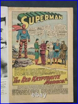 Action Comics (dc) 4-book Lot! Silver Age! (1961-1969) All Superman! & Supegirl