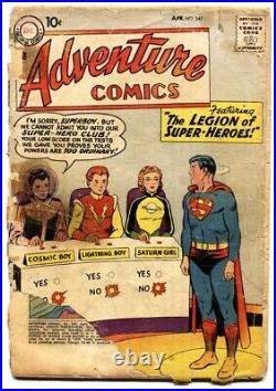 Adventure #247 Silver-Age DC Comic Book-First Legion of Superheroes