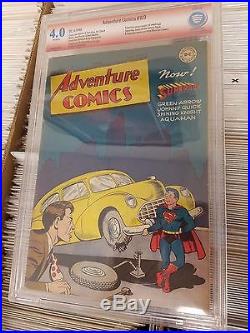 Adventure Comics 103 -1946 signed JOE SHUSTER (Superman) CBCS VSP 4.0 not CGC SS