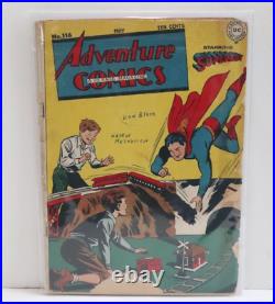 Adventure Comics #116 Superman Golden Age DC Comic 1947