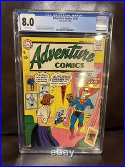 Adventure Comics #246 CGC 8.0 VF HIGH GRADED SILVER AGE DC Comics, 1958 LOOK