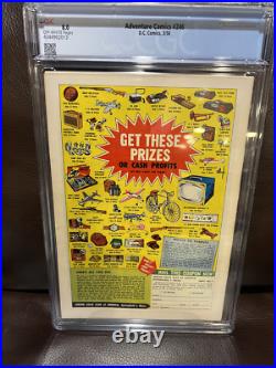 Adventure Comics #246 CGC 8.0 VF HIGH GRADED SILVER AGE DC Comics, 1958 LOOK